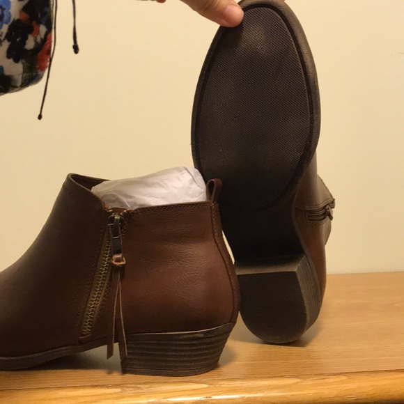 Brand new brown booties, size 10 from rampage. - Picture 6 of 6